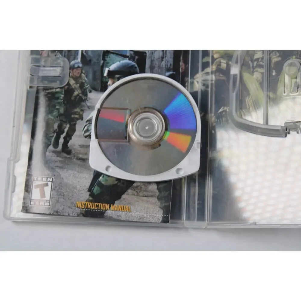 SOCOM: U.S. Navy SEALs - Tactical Strike (Sony PSP, 2007) CIB Complete w/ Manual